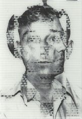 幾何学を纏う肖像画 (BAG)